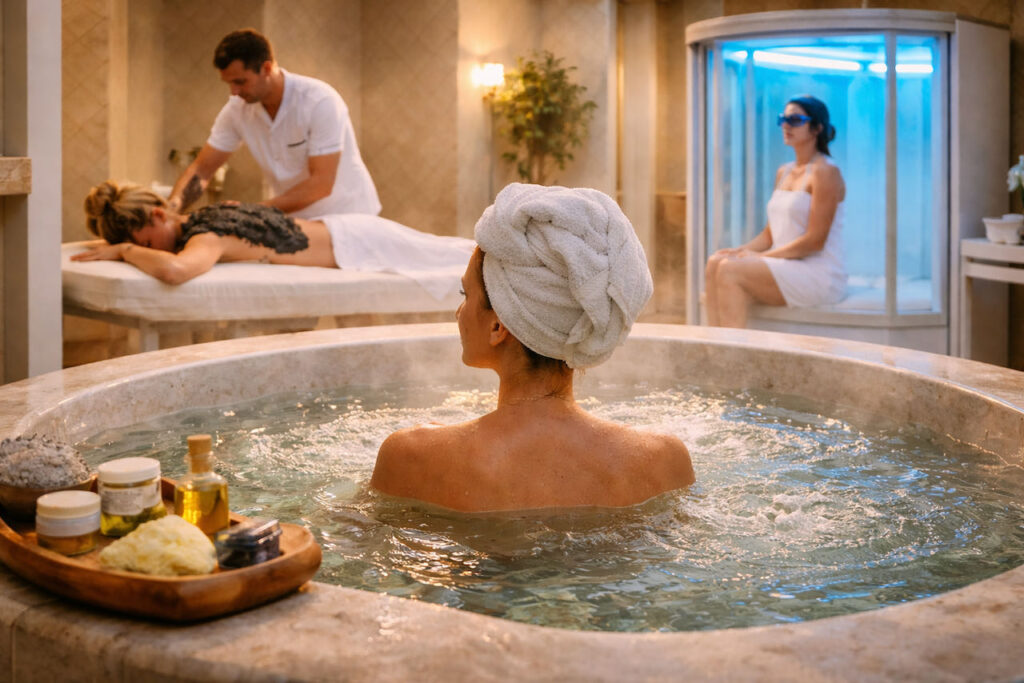 Lázně na kožní problémy